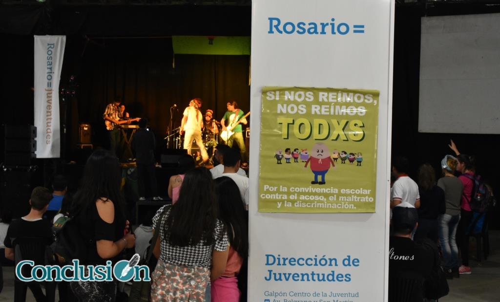 “Si nos reímos, nos reímos todos”, un encuentro por la convivencia en las escuelas de Rosario