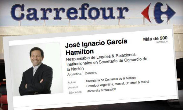 Ascienden a funcionario de Carrefour, a la secretaría de Comercio