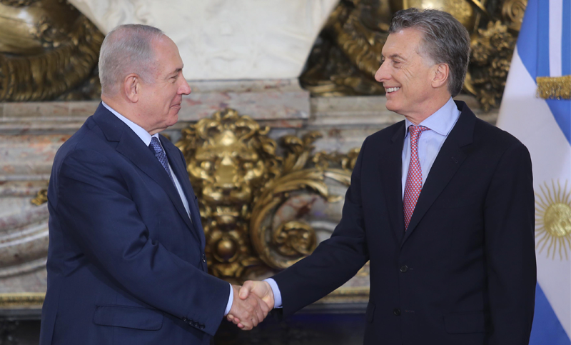 Macri con Netanyahu: «Queremos profundizar nuestros vínculos económicos»