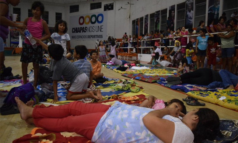 Según Unicef, hay cinco millones de chicos afectados por el terremoto en México