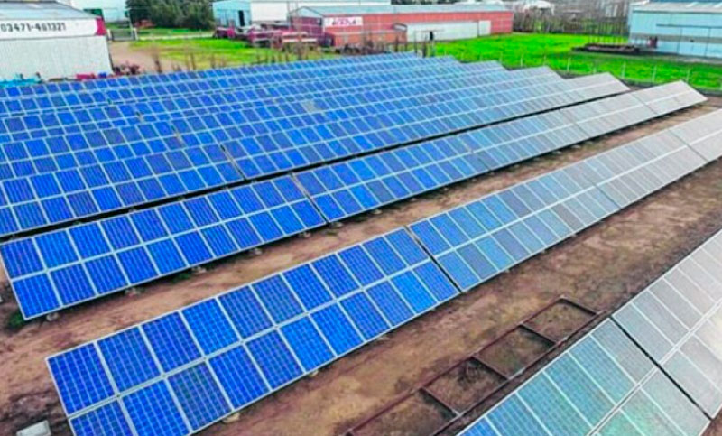 Inauguraron la primera planta fotovoltaica en Santa Fe