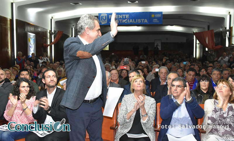 El PJ santafesino presentó lista con Rossi-Rodenas y reafirmó la unidad