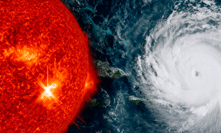 Huracanes, llamaradas solares y terremotos, la «amenaza triple» de este fin de semana