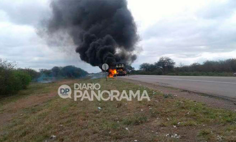 Cinco rosarinos murieron calcinados tras un trágico accidente en la ruta 34