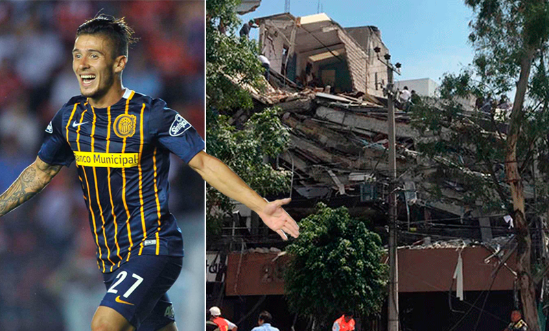 Un ex jugador de Central en medio del sismo en México: “Se movió todo”
