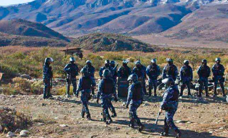 El juez Otranto ordenó allanar el Pu Lof mapuche en Cushamen