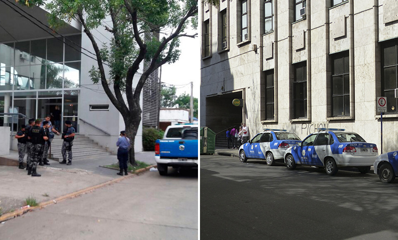 Falsa amenaza de bomba en Tribunales de Rosario y San Lorenzo