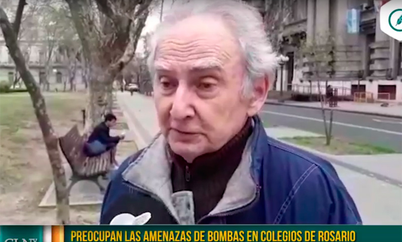 ¿Qué opinan los rosarinos sobre las reiteradas amenazas de bomba?