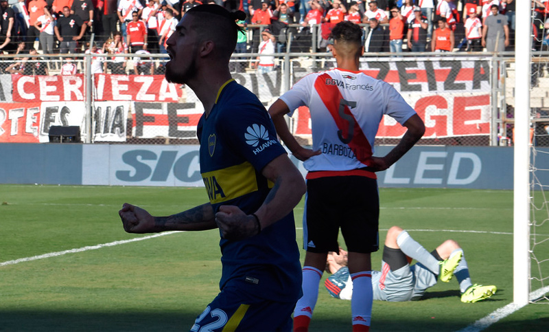 Boca se impuso a River en la edición cuyana del Superclásico