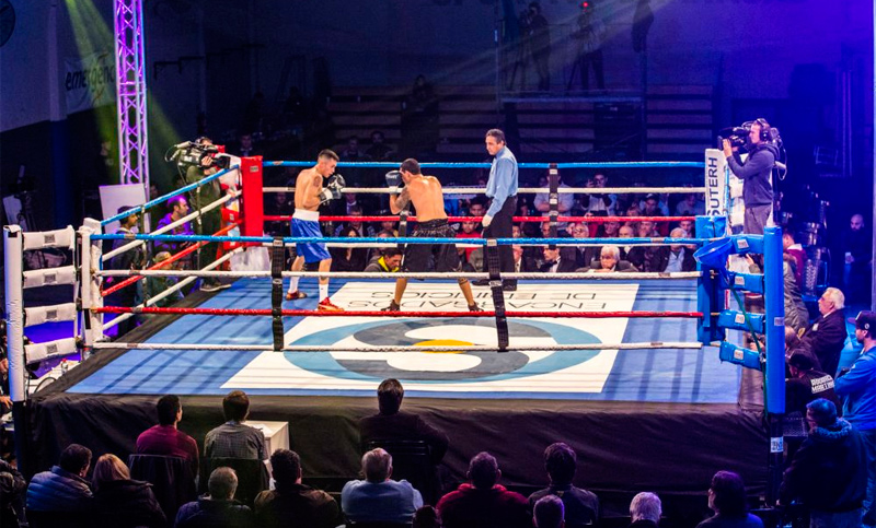 Boxeo en Sportivo Barracas