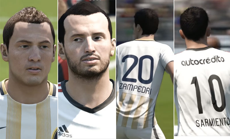 Se viene el Fifa 18 y estas son las caras de los jugadores de Central y Newell’s