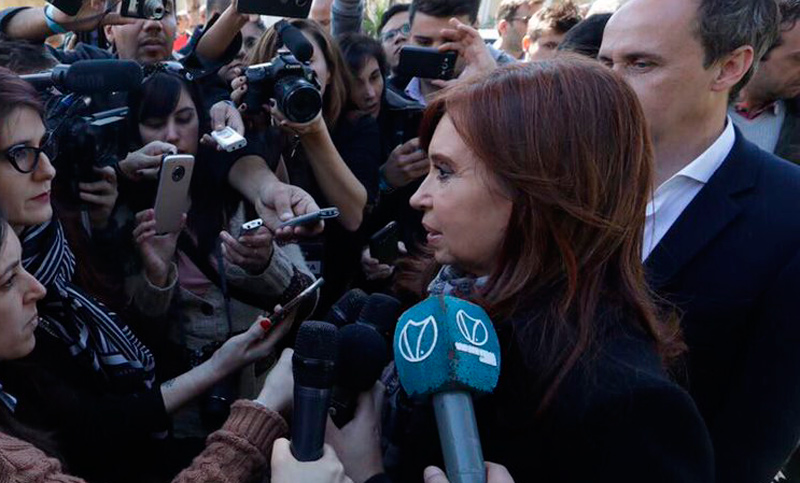 Cristina: “Voy a seguir insistiendo con la unidad para que no gane el ajuste”