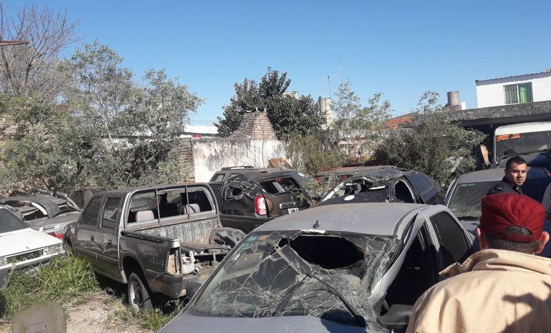 Zona Sur: la Municipalidad clausuró un presunto desarmadero clandestino