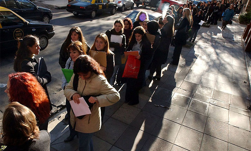 Proyectan tasa de desempleo de dos dígitos para lo que resta de 2018 y comienzos de 2019