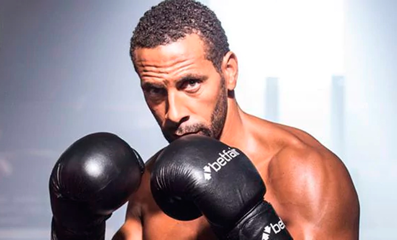 El ex futbolista Rio Ferdinand confirma su paso al boxeo