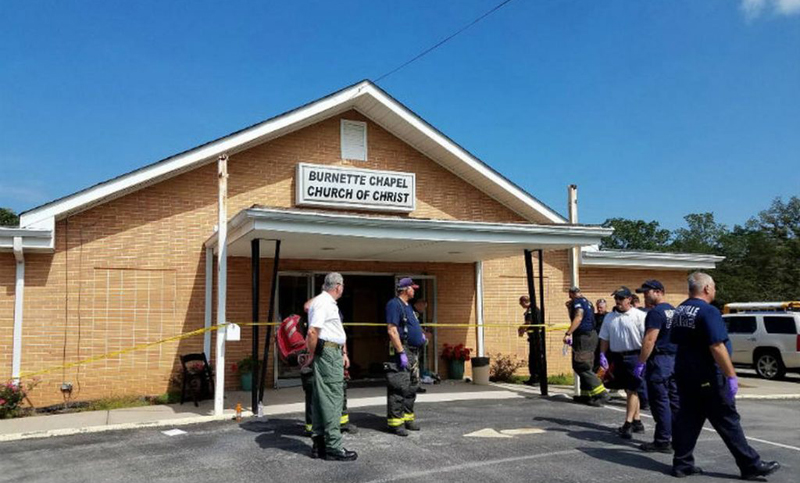 Estados Unidos: un muerto y siete heridos tras un tiroteo en una iglesia