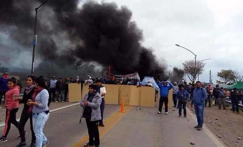 Jujuy: desalojan a trabajadores de Ledesma que cortaban ruta nacional 34