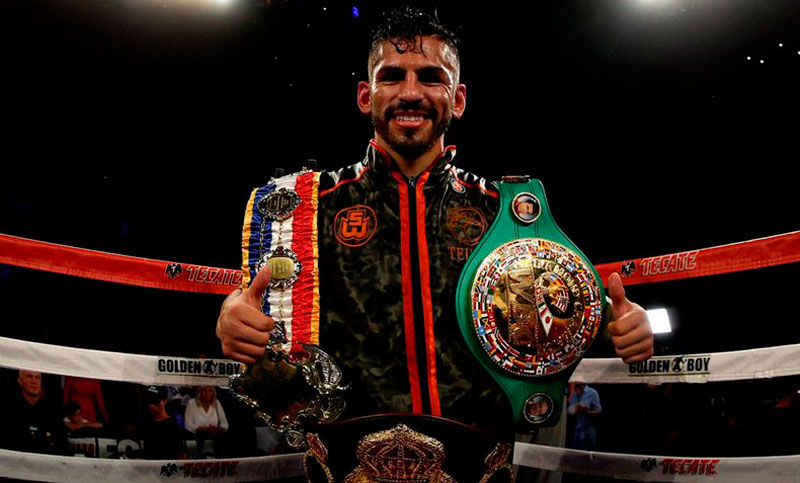Boxeo: Linares retuvo el título en ajustado fallo