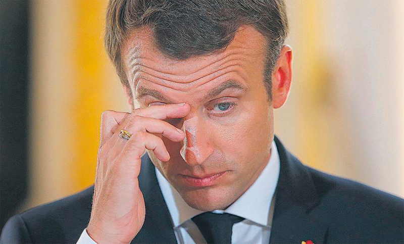 Regresión social y económica en Francia