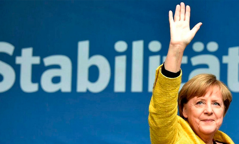 Comenzaron las elecciones en Alemania con buena perspectiva para Merkel