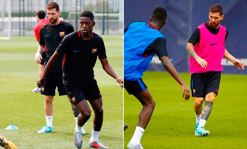 Messi regresó a los entrenamientos de Barcelona tras las eliminatorias