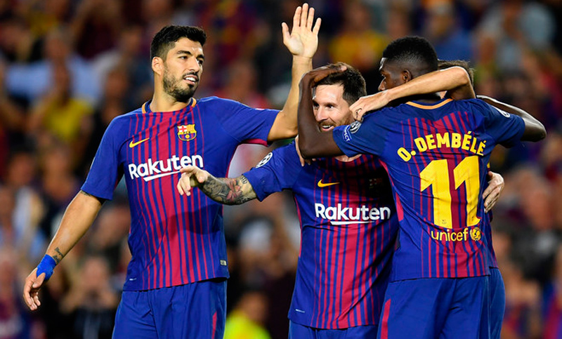 Champions: con un Messi encendido, Barcelona goleó 3 a 0 a Juventus