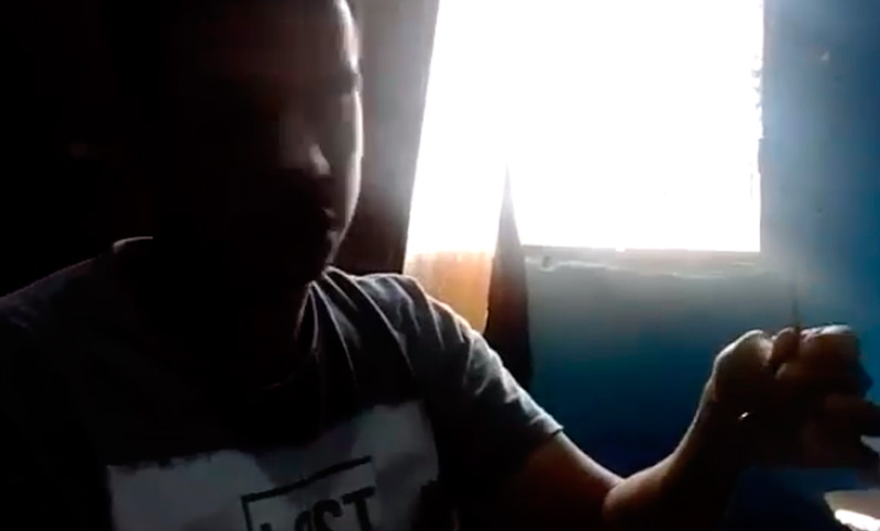 «Monchi» Cantero grabó nuevo video en prisión para denunciar violenta requisa