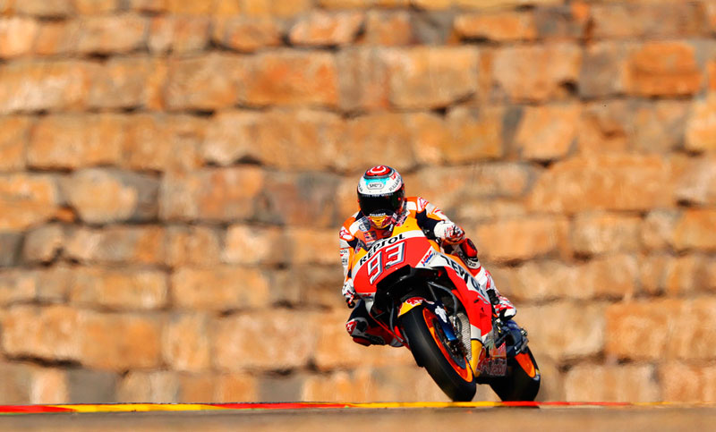 Márquez ganó en Aragón y se escapa en el Mundial de MotoGP