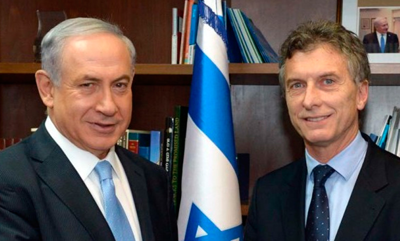 Macri recibe a Netanyahu, que llega al país acompañado de 30 empresarios israelíes