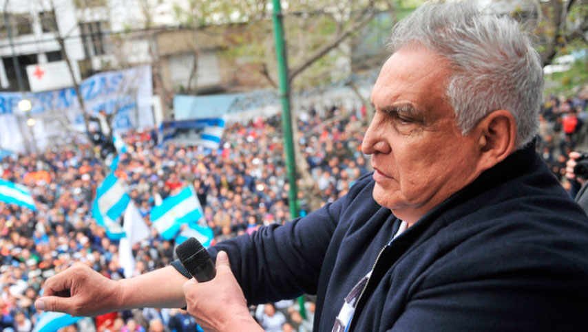 El «Pata» Medina fue detenido en Punta Lara por presunta extorsión