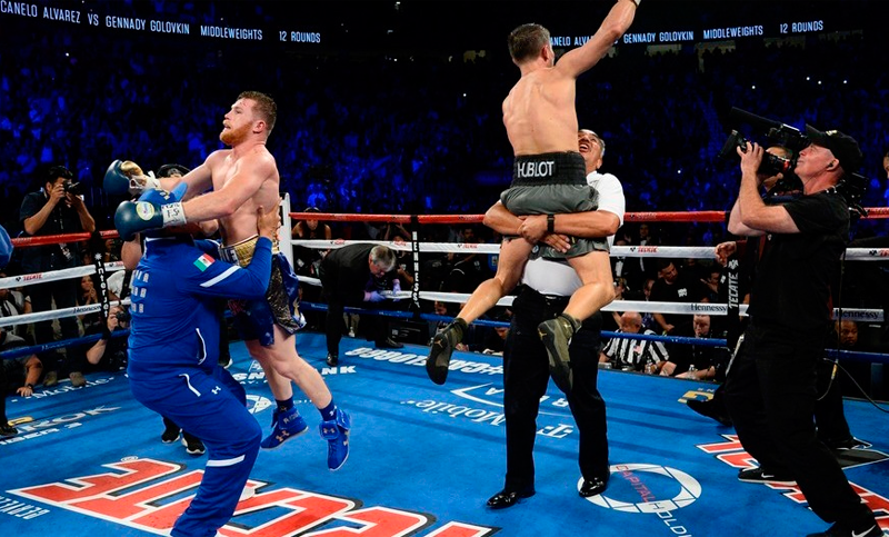 Piden investigar a jueza de la pelea entre Golovkin y Canelo