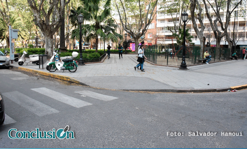 Salidera, disparo y detención en pleno centro rosarino