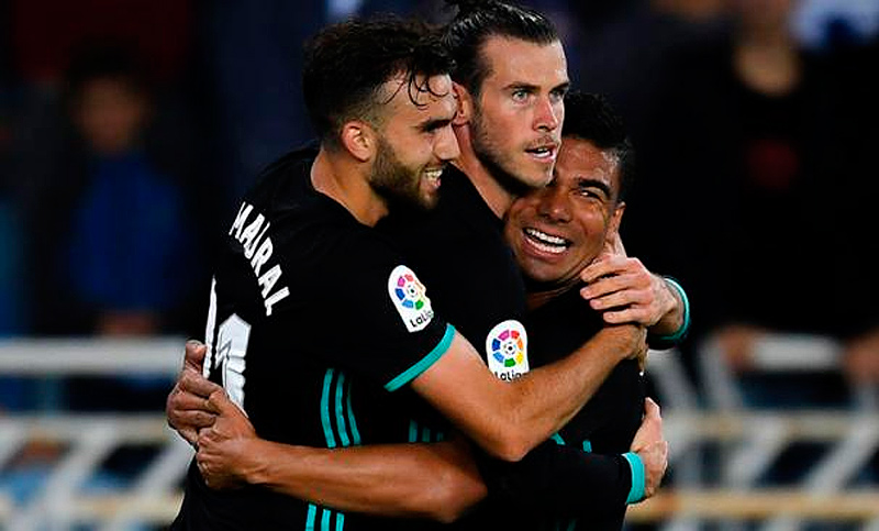 Real Madrid se recuperó ante Real Sociedad y acorta distancias