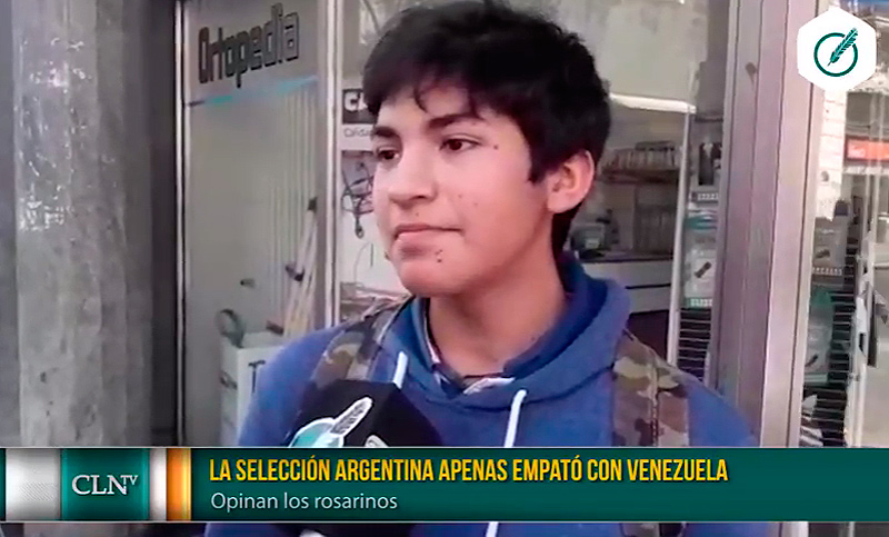 ¿Qué opinan los rosarinos de la selección argentina?