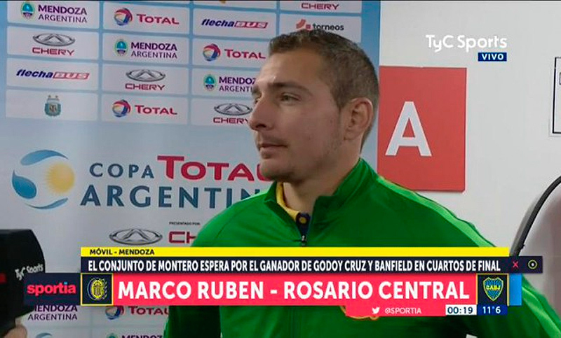«Nos benefició que dieran a Boca como favorito”, analizó Ruben