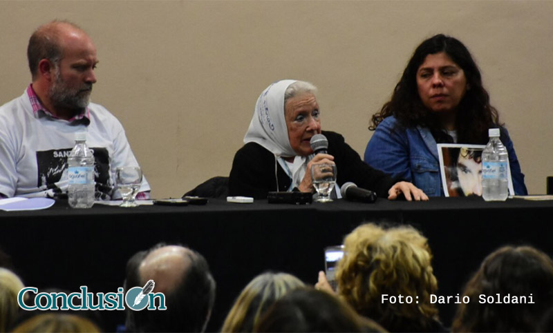 Sergio Maldonado en Rosario: «No hay dudas que fue desaparición forzada»