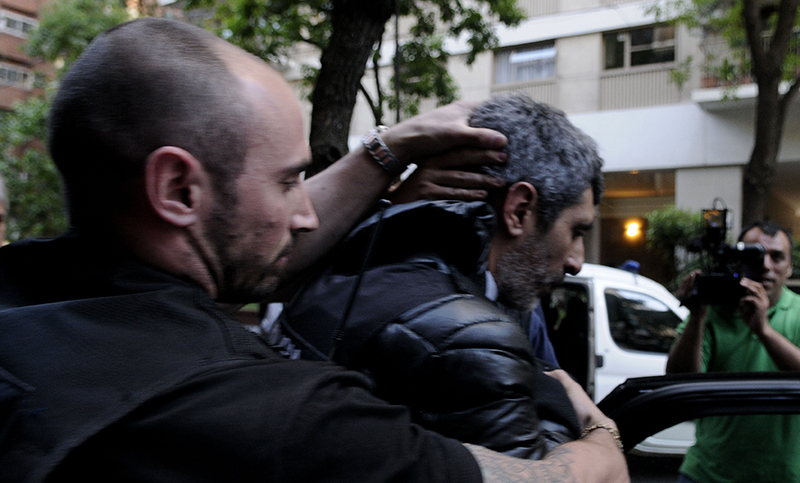 Baratta fue notificado de la prisión preventiva y trasladado al penal de Marcos Paz