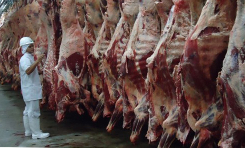 Empresarios y trabajadores de la carne entregaron petitorio en Agroindustria