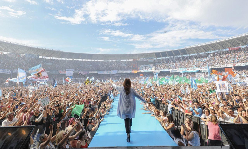 Cristina: «La única lealtad de Macri es a los grupos concentrados de la economía»