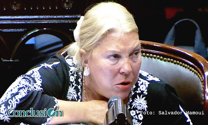Mientras la UCR se inquieta con Macri, Lilita Carrió mostró los dientes