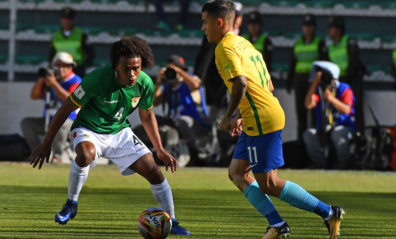 Brasil empató en la altura de La Paz y Uruguay se acerca al mundial