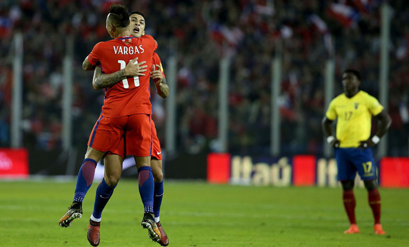 Chile derrotó a Ecuador y está a un paso de Rusia: sufre Argentina