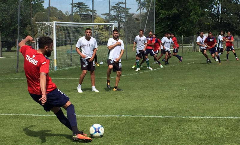 Tigre jugó un amistoso en la previa del compromiso con Central