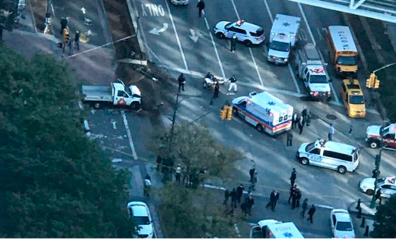 Cinco rosarinos murieron tras el atentado terrorista en Nueva York