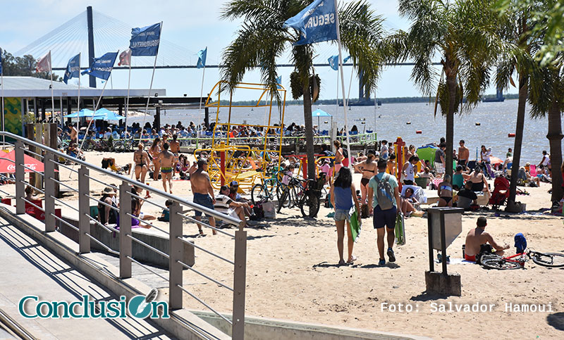 Gran cantidad de turistas disfrutaron del feriado en Rosario