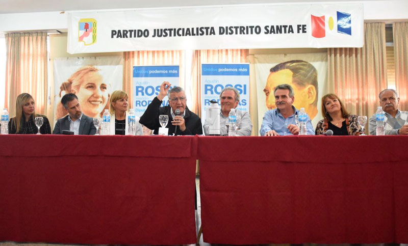 Gioja en Santa Fe: “El enemigo no está adentro del peronismo”
