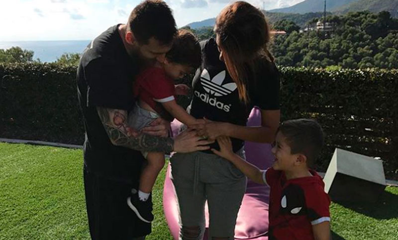El mejor hat trick de Messi: Antonela y Lionel confirmaron que esperan su tercer hijo
