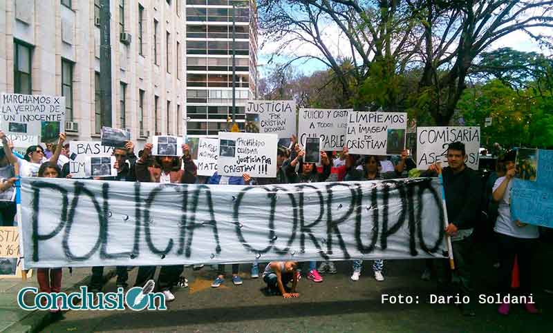 Familiares de Cristian Ordoñez se movilizaron pidiendo Justicia