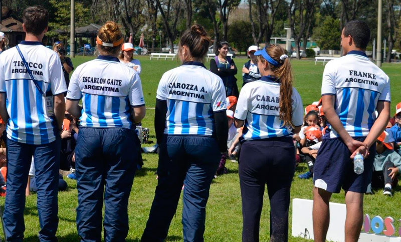 Los que tiran con la celeste y blanca