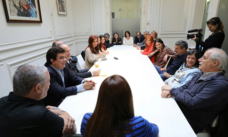 Cristina se reunió con diputados electos de Unidad Ciudadana